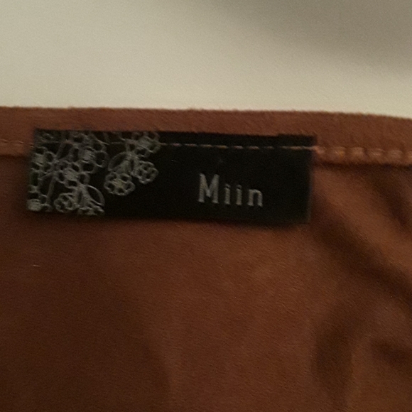 PRICE DROP TODAY BEAUTIFUL FAUX SUEDE DRESS - Picture 6 of 6